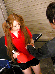 Slutty gal Ria Sakurai sucks a fine pecker