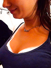 Sweet amateur girl enjoys getting fucked after shopping tour
