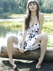 Let yourself be blown away with all the sexiness this gorgeous babe is packing as she shows off every inch of her beauty.