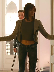 Busty exotic coed Miyuki Son seduces her man with a lusty blowjob and a stiffie ride in her creamy bald fuck hole