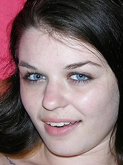 Freckled Face Amateur Teen Models Nude And Shows Hairy Pussy - Anastasia Model